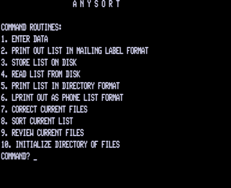 Screen shot